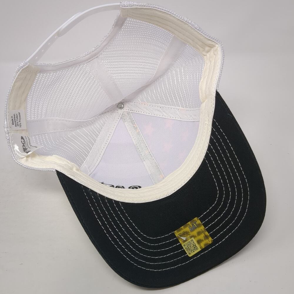 CAT Snapback Trucker Hat Multicolor One Size Adjustable Mesh Back Patriotic MPC - Picture 8 of 10
